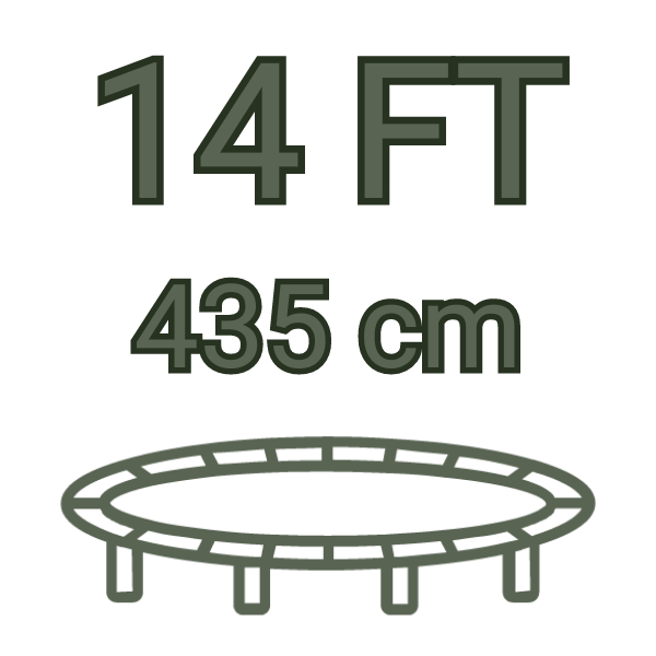 Trampoliny 14FT (435 cm)