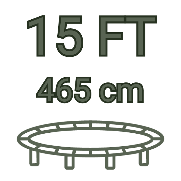 Trampoliny 15FT (465cm)